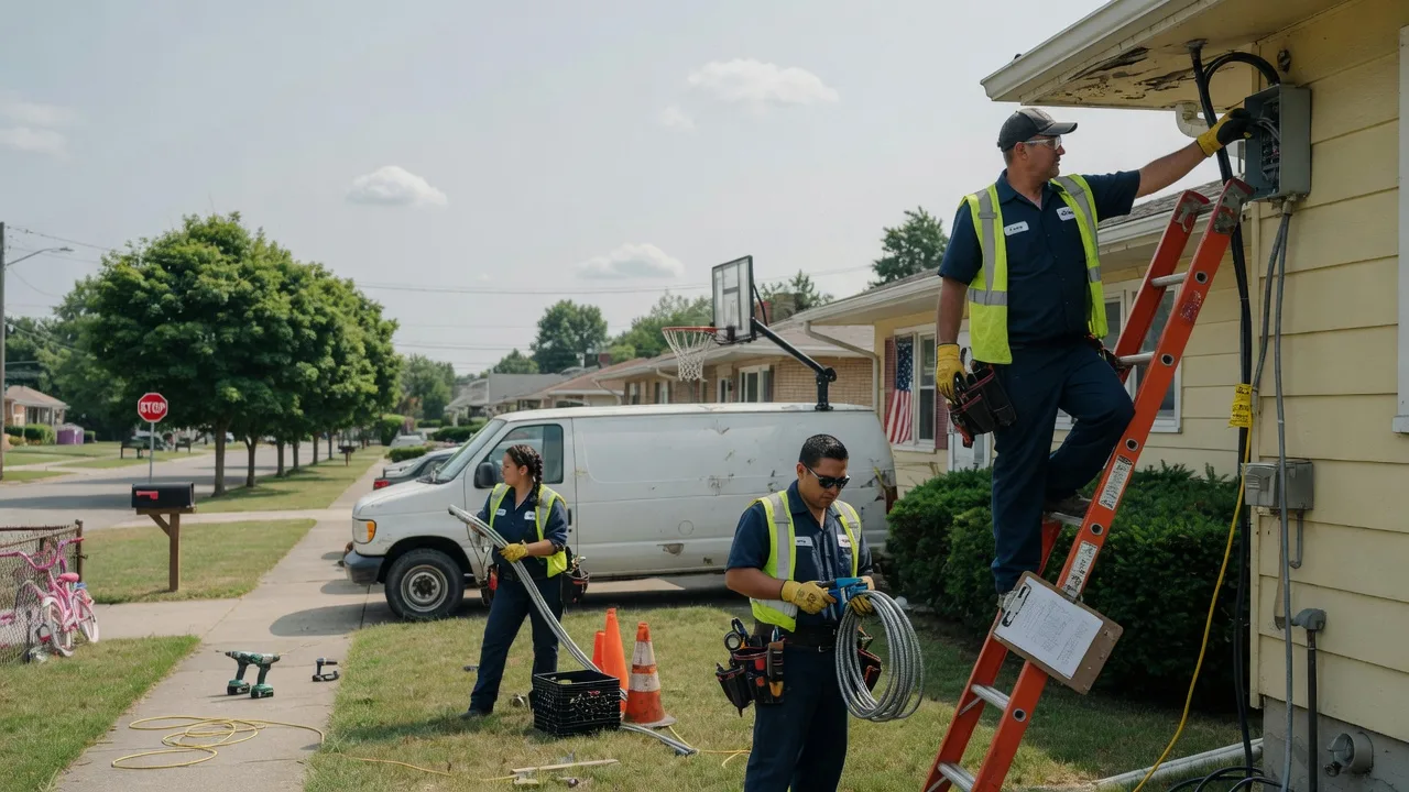 Licensed Electrician in Hustle, VA near me